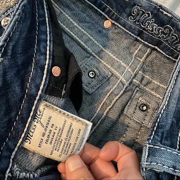 MISS ME Embellished Skinny Jeans Size 26 - Picture 4 of 8